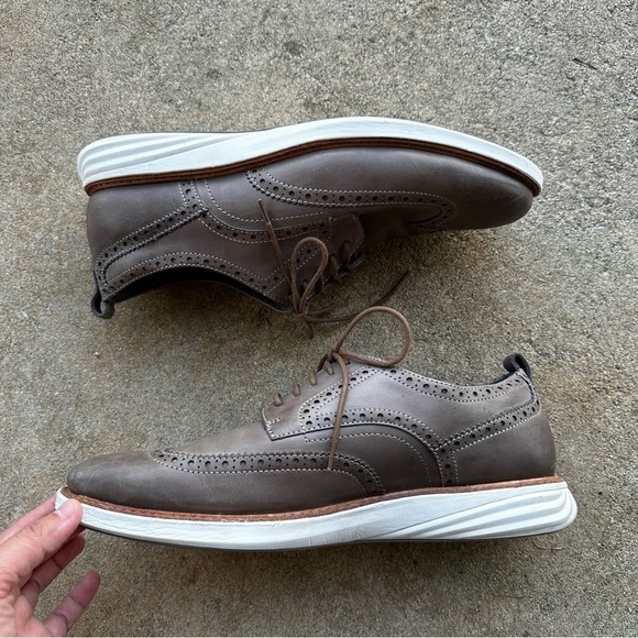 Cole Haan Grand Evolution Leather Wingtip Oxfords C31350 Men’s Size 11.5 main image 8